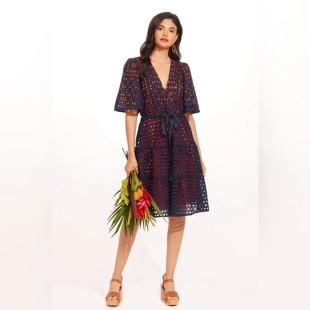 Eva Franco Gala Dress - Grenada Eyelet size 2